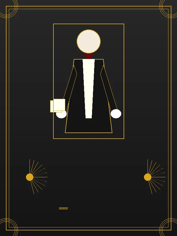 德州扑克专业荷官团队Art Deco风格